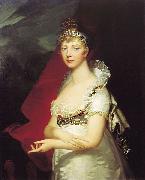 Jean-Laurent Mosnier German born Princess Louise of Baden oil